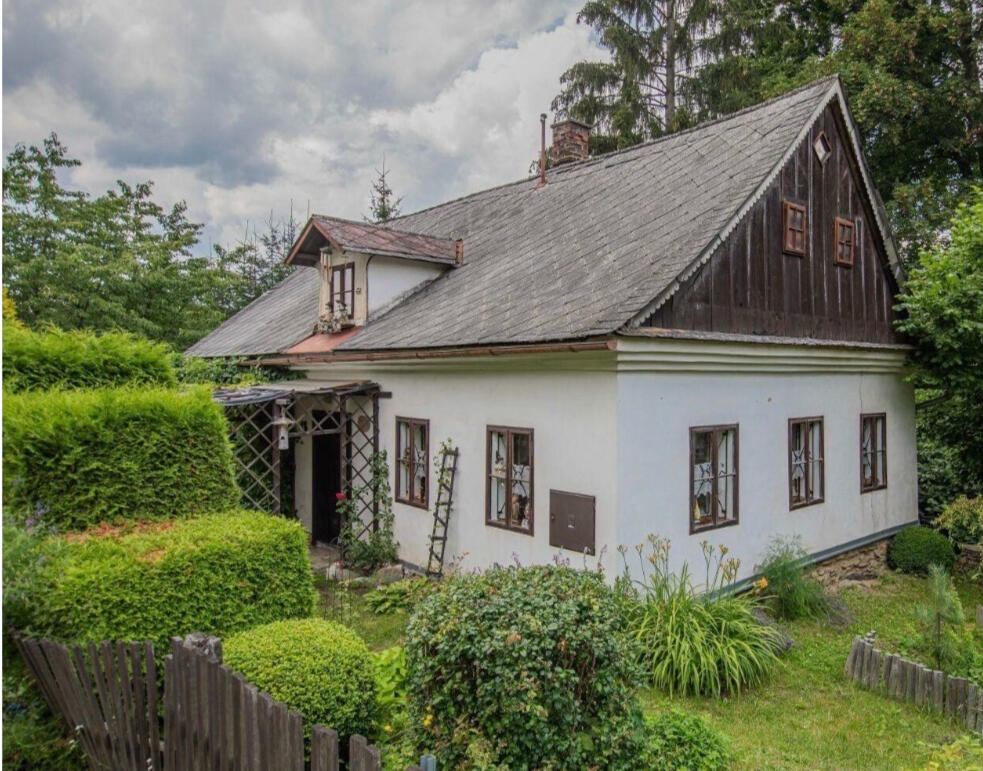 Zákazníkem vložená fotografie chalupy Vizualize Rekonstrukce chalupy, Návrh Před a Po, Rychlý návrh za pár korun
