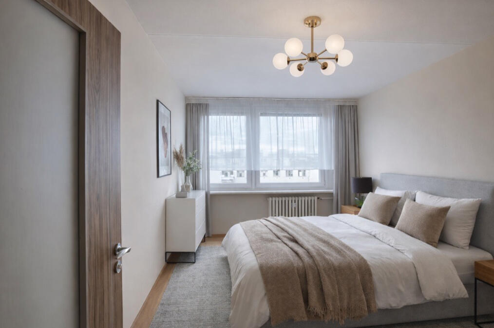 Námi vytvořený návrh ložnice